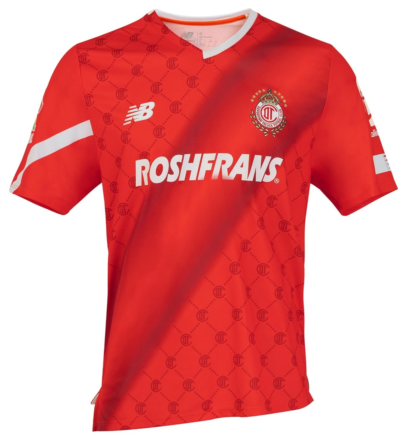 Camisa I Toluca 2023 2024 New Balance oficial 